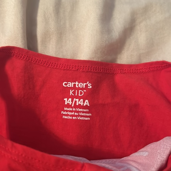 Bundle 3 for $15 Carters “ready to sparkle” tank top girls 14 - Picture 4 of 4